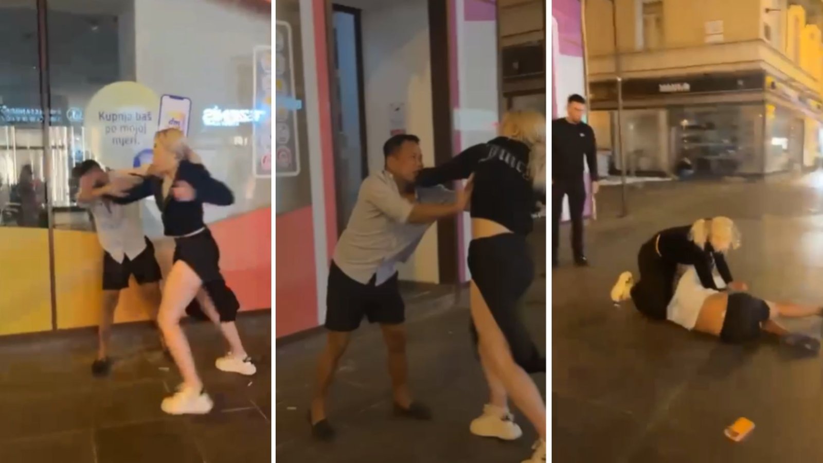 Djevojka u centru Zagreba brutalno pretukla Filipinca: “Koga ćeš ti udarati?”